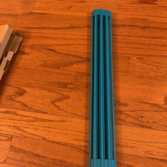 Leasen over the sink blue silicone wrapped steel roll up drainer - Picture 5 of 7